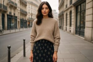 How To Wear A Jumper Over A Dress Like All The Cool Girls This Winter