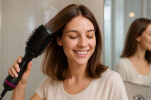 Dry and straighten in one step: does the viral blow-dry brush really work? Our honest verdict